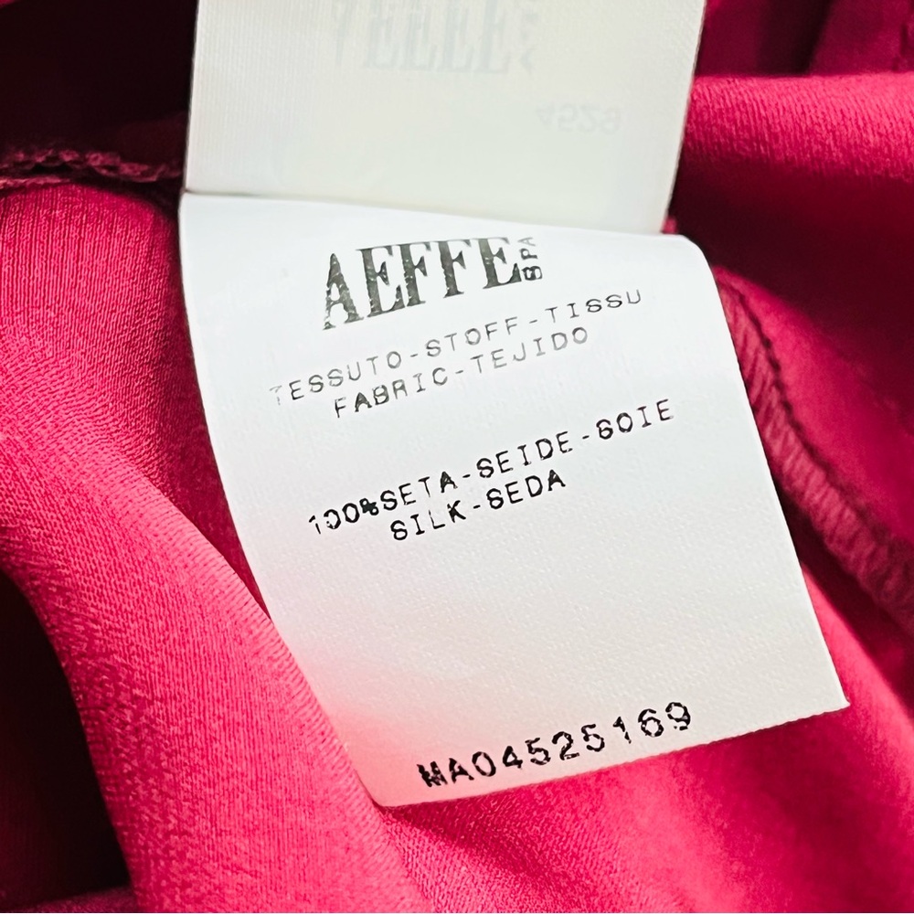 Alberta Ferretti magenta red velvet and tulle dress 6 - Picture 16 of 16